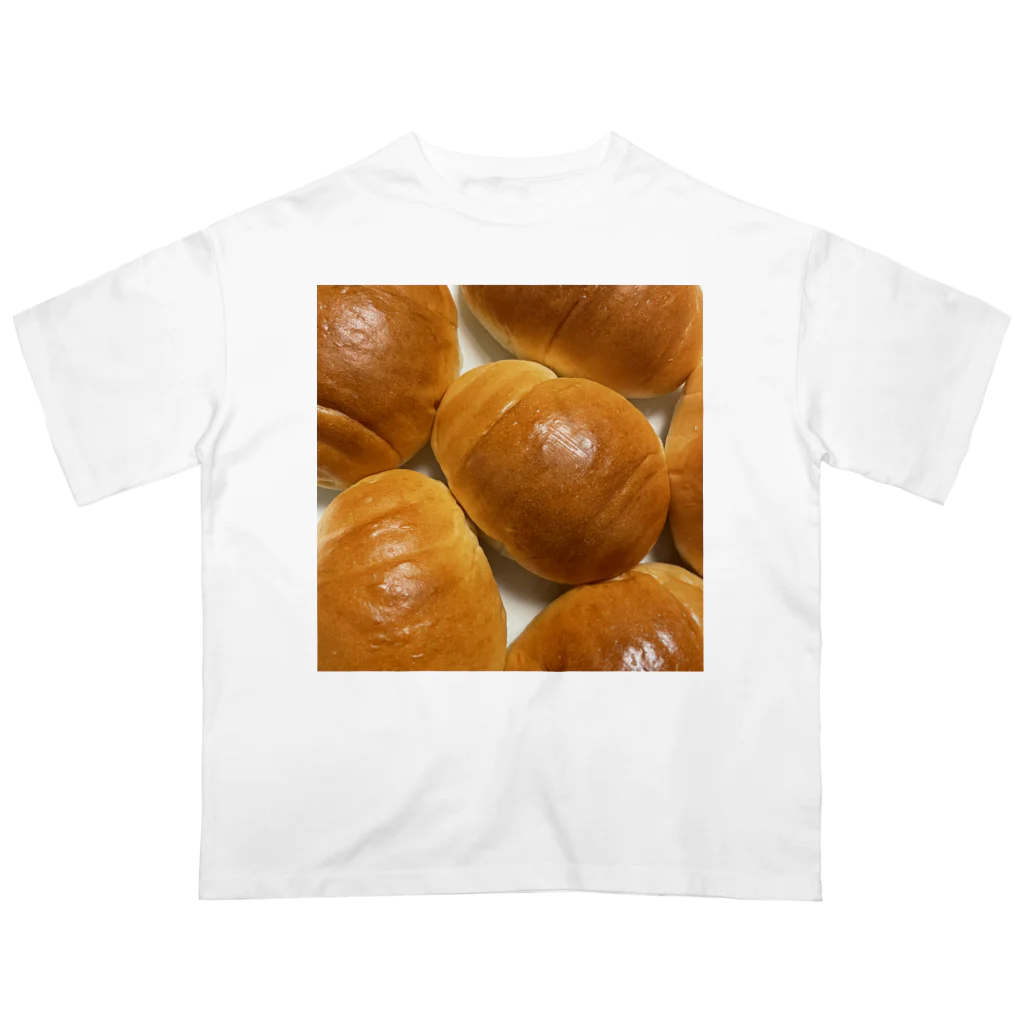 あゆのしおやきのパン(バターロール) オーバーサイズTシャツ