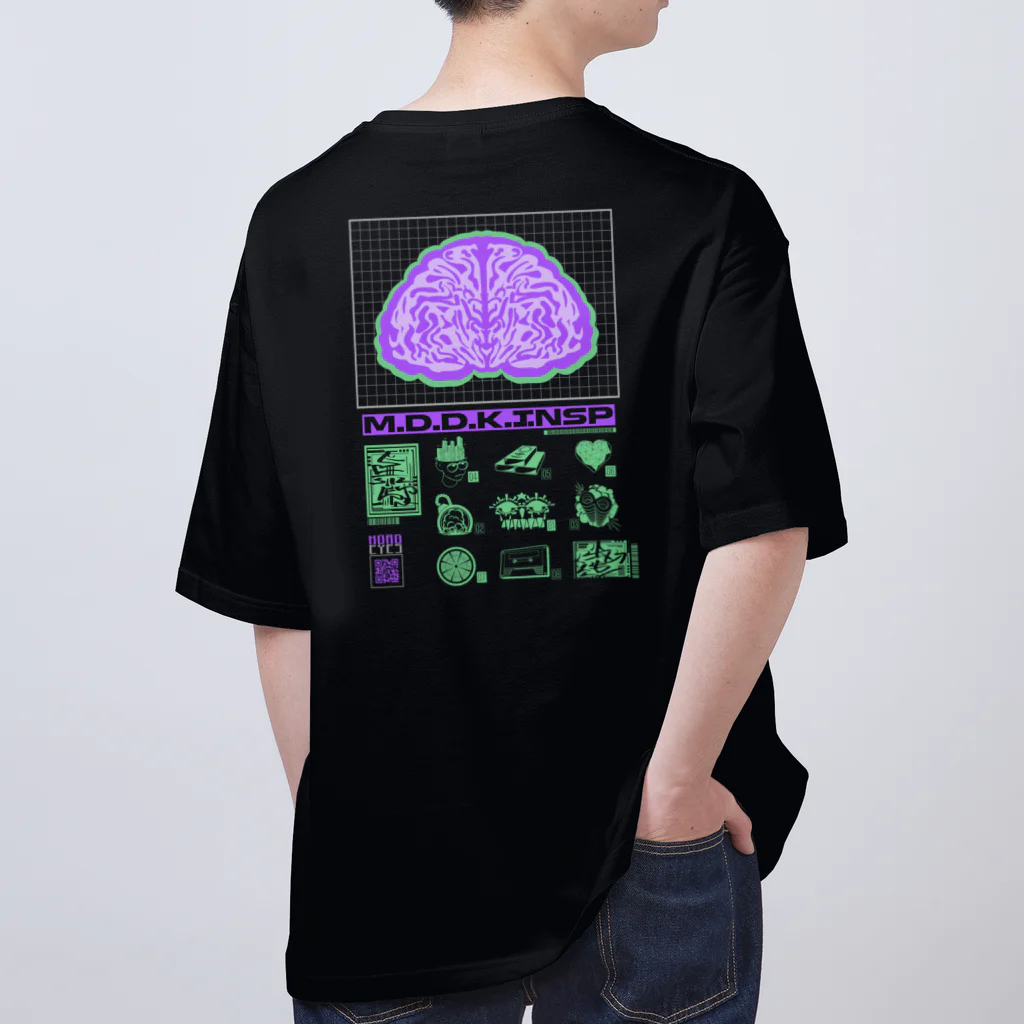 KEDARUGE EYEsのMUDADUKAI INSPIRATION -BRAINDEAD- オーバーサイズTシャツ