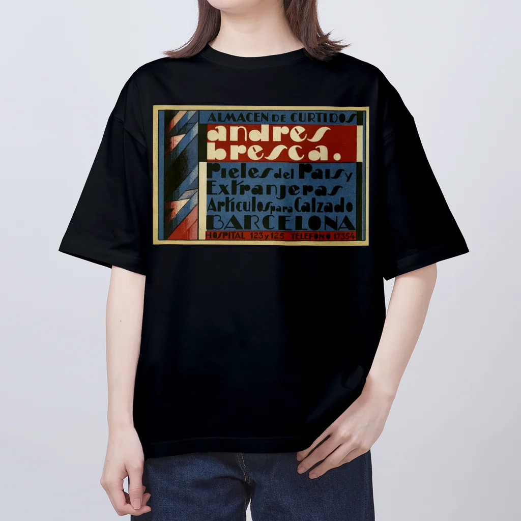 YS VINTAGE WORKSのスペイン・バルセロナ　アンドレア・ブレスカ Oversized T-Shirt