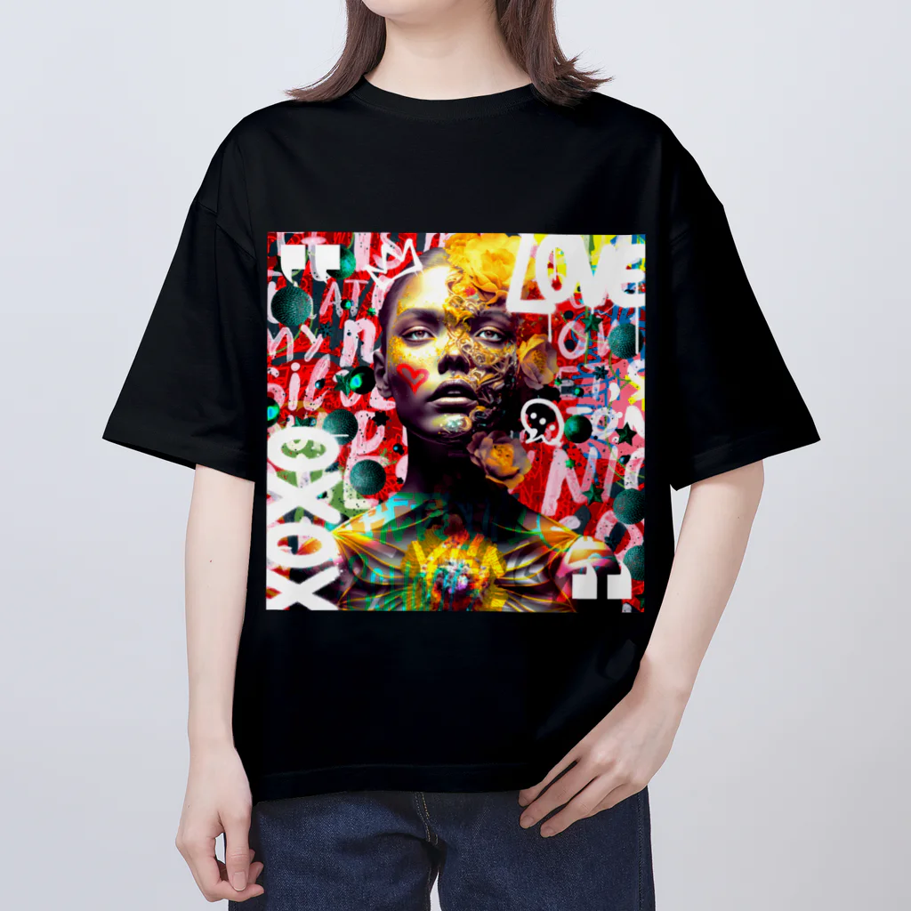 夜桜ショップのChristmas Dating with A New Kind of Lady #8 オーバーサイズTシャツ