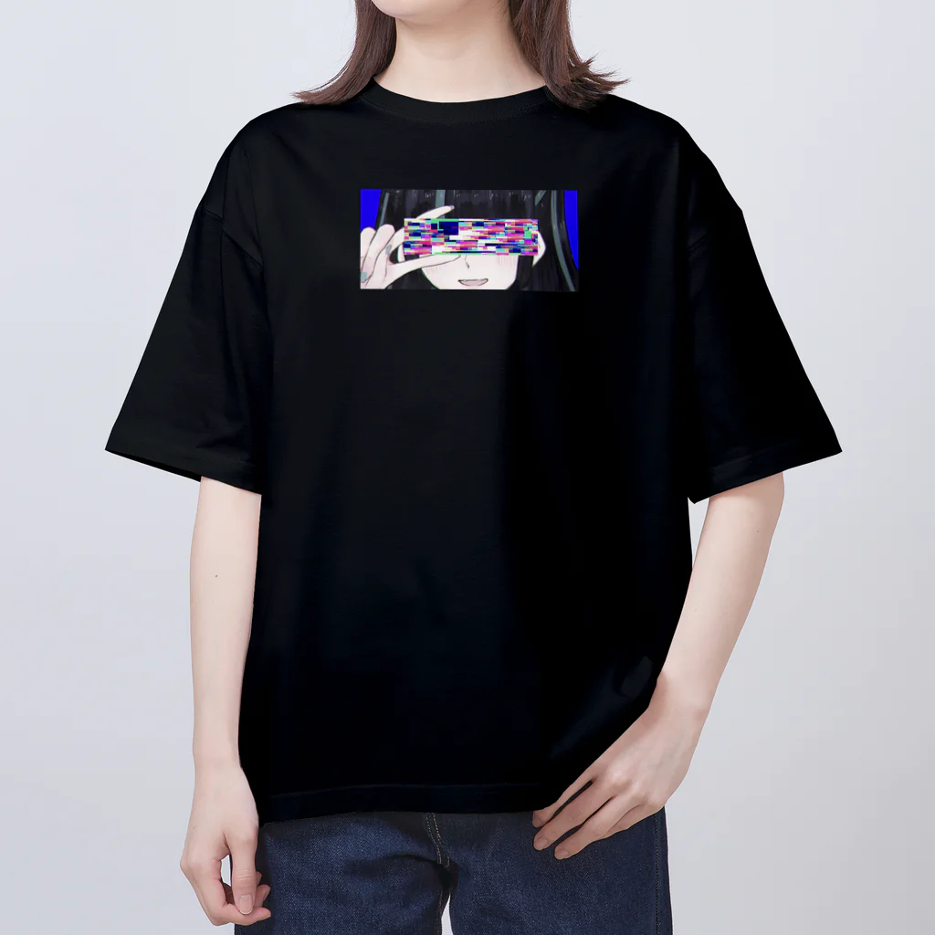 なまにく。のモザイク オーバーサイズTシャツ