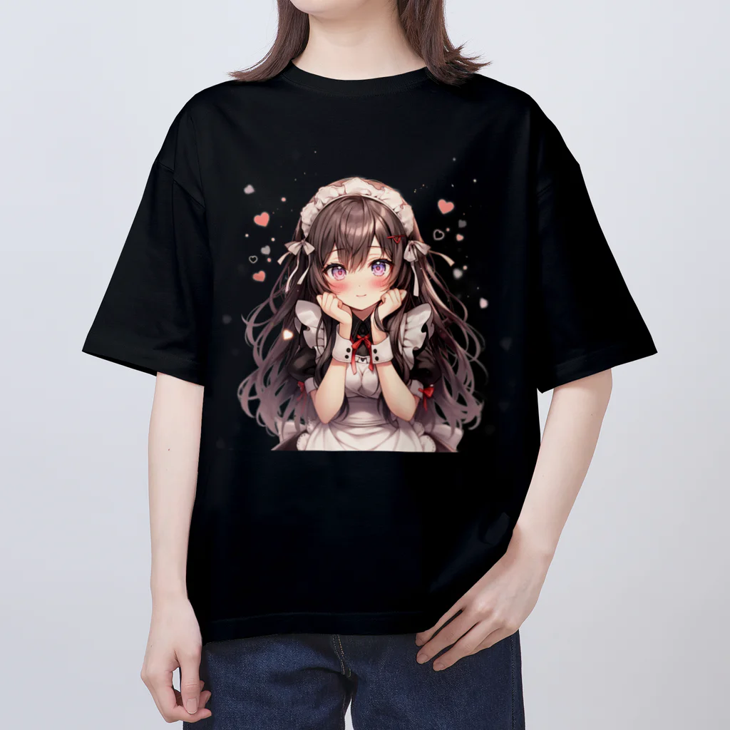 StellaのAIメイドカフェ　ジュンちゃん オーバーサイズTシャツ