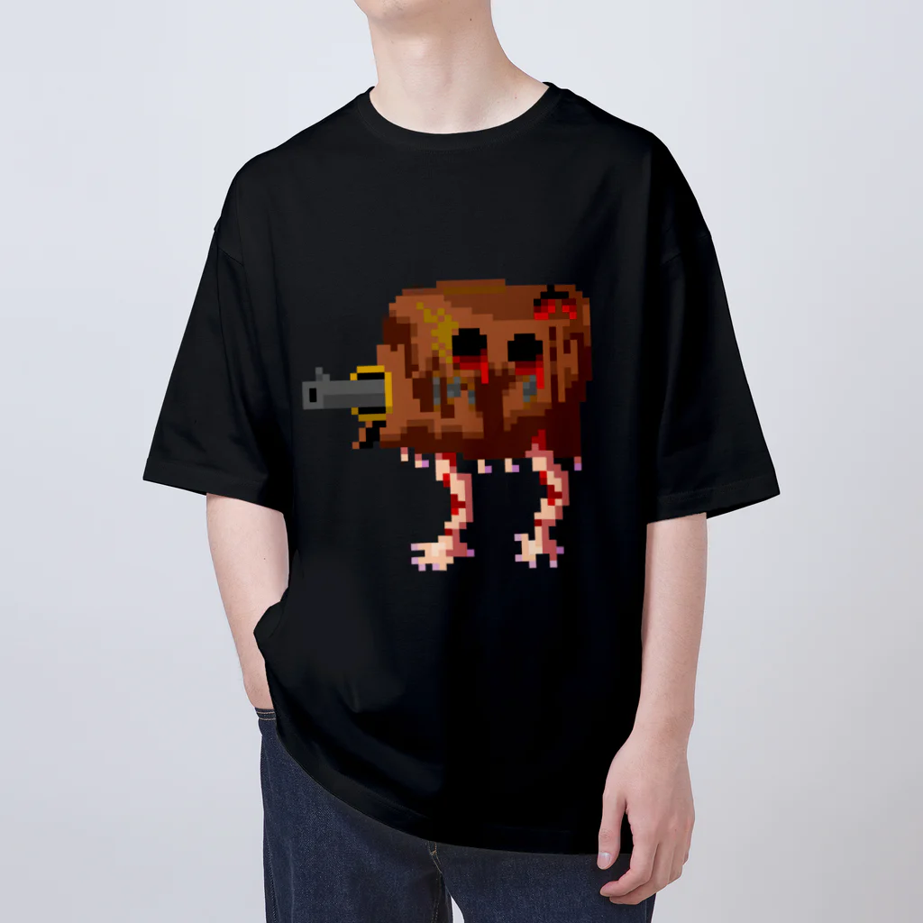 黒金のコイツァー・Dot Oversized T-Shirt