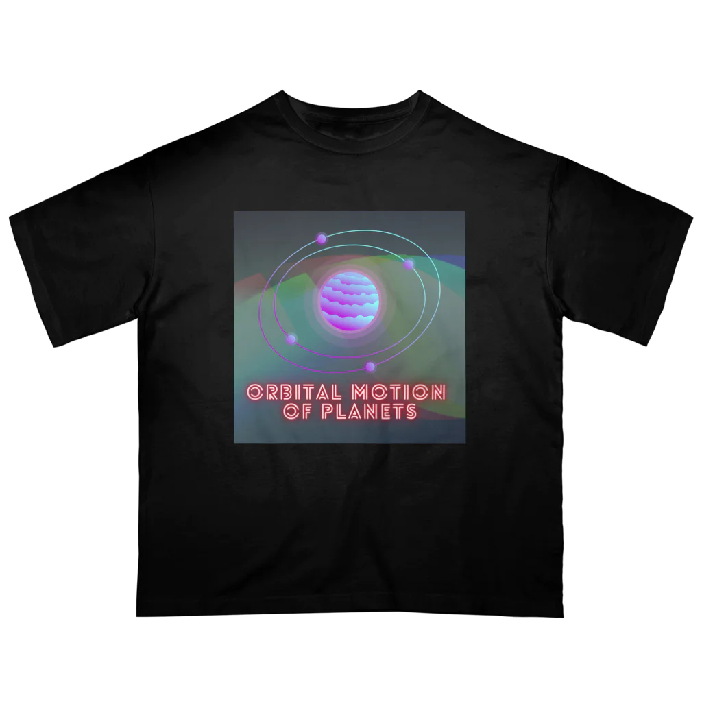 ATELIER ライチーの惑星の公転 オーバーサイズTシャツ