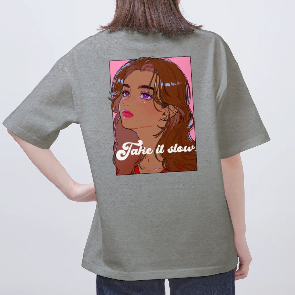 comet by OKADAのTake it slow Tシャツ/dream オーバーサイズTシャツ