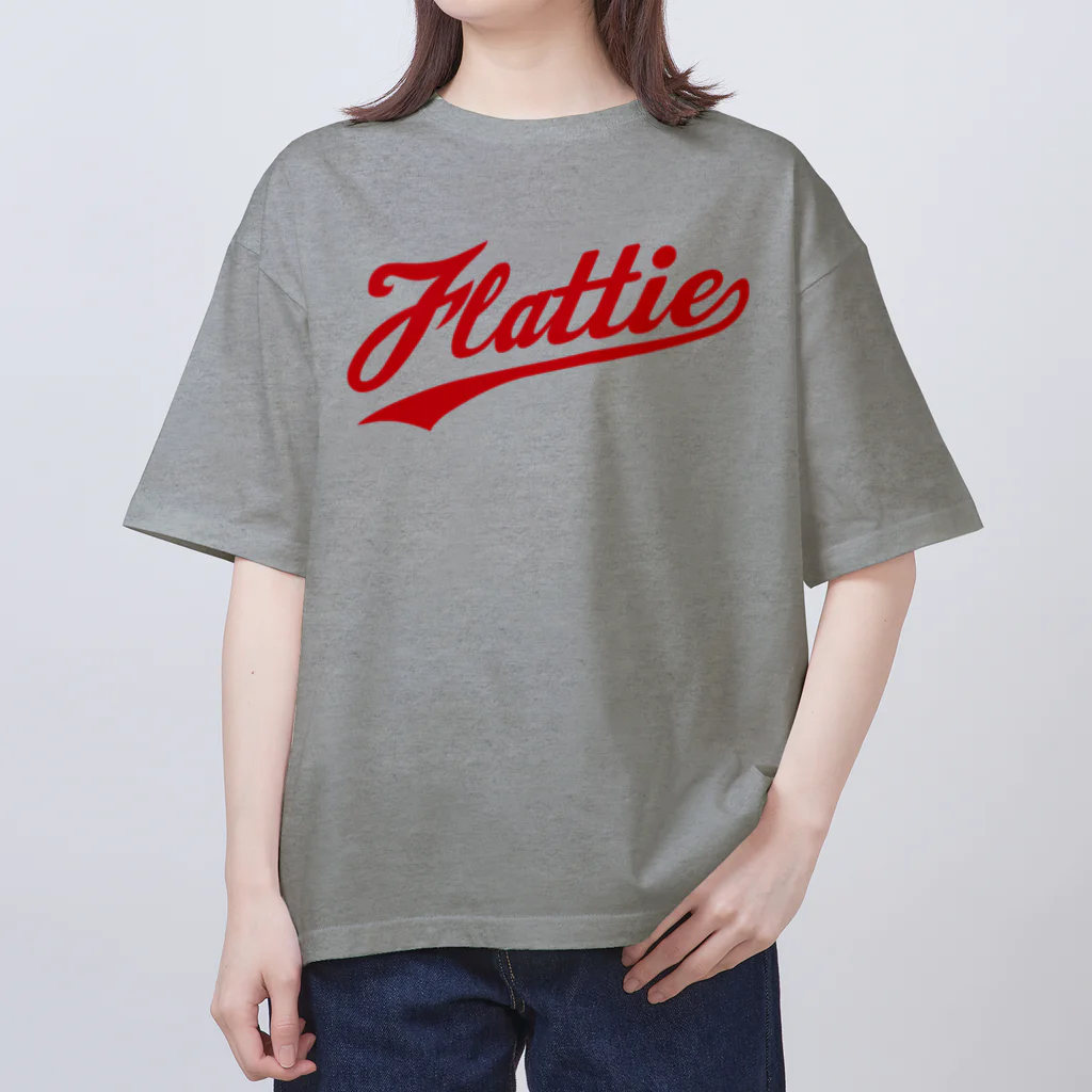 JEWEL's FARMのFLATTIE カレッジロゴ（R） オーバーサイズTシャツ