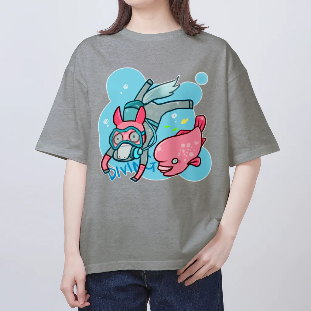 SWの夏の馬たち！ダイビング編 Oversized T-Shirt