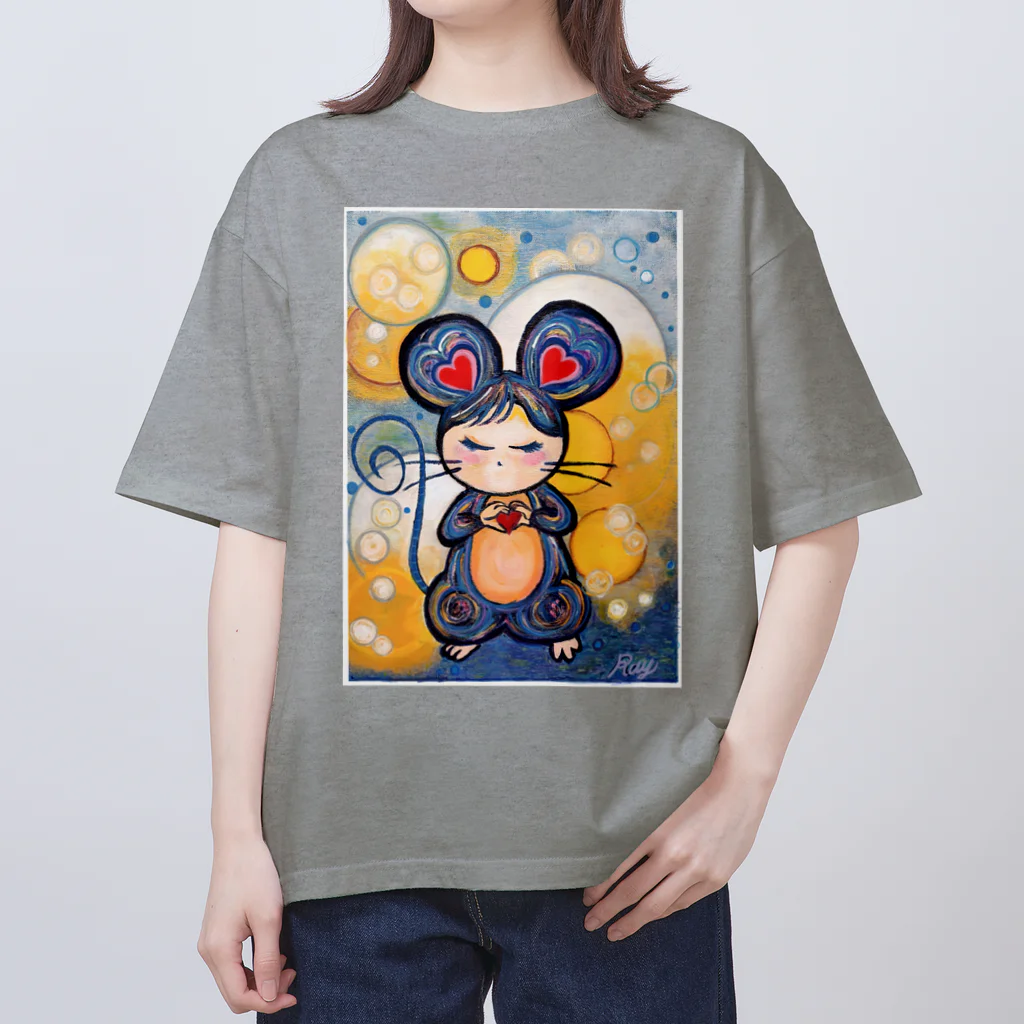 Ray_Webの願いを叶えマウス オーバーサイズTシャツ