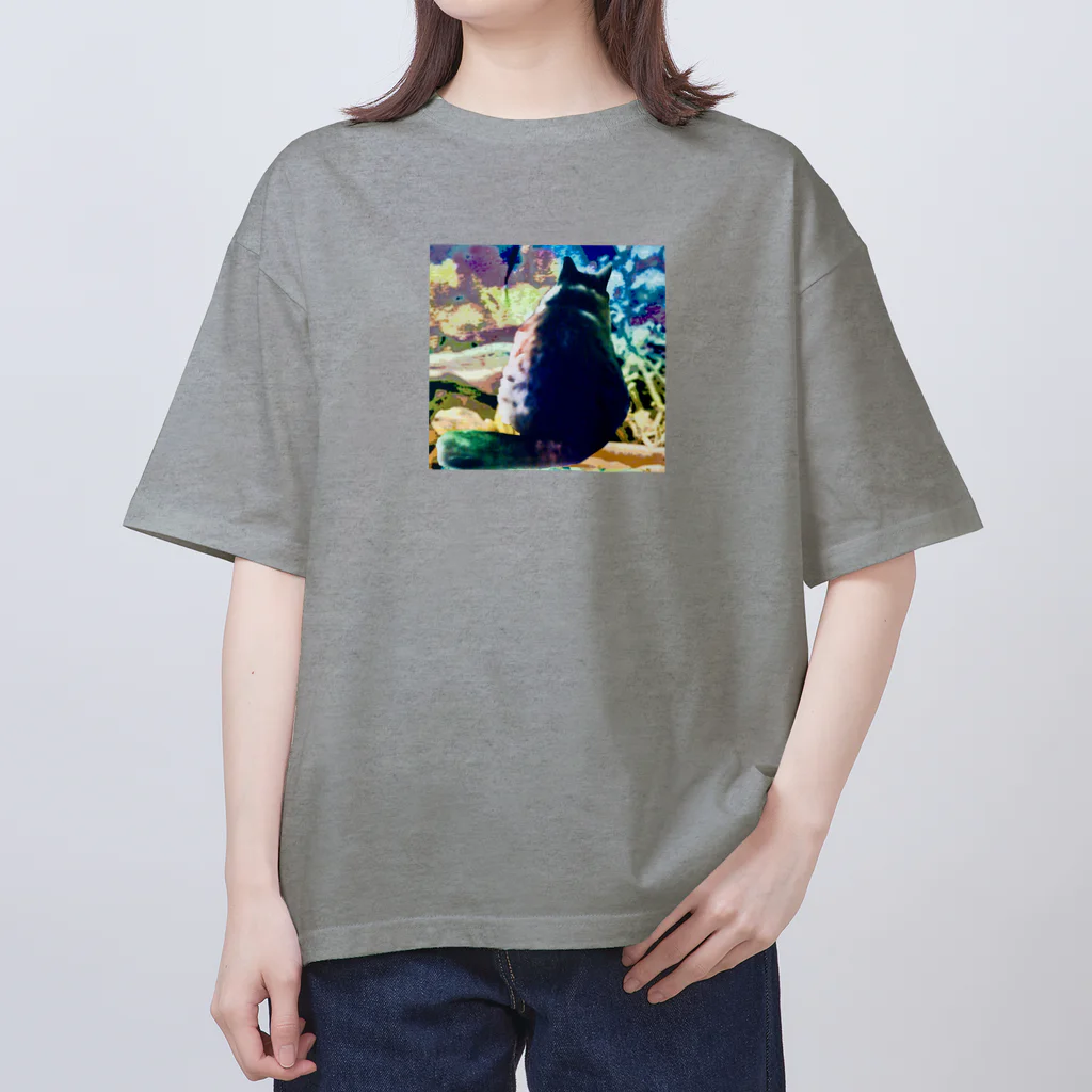 猫に恩返しのTORA'S Watch Party オーバーサイズTシャツ