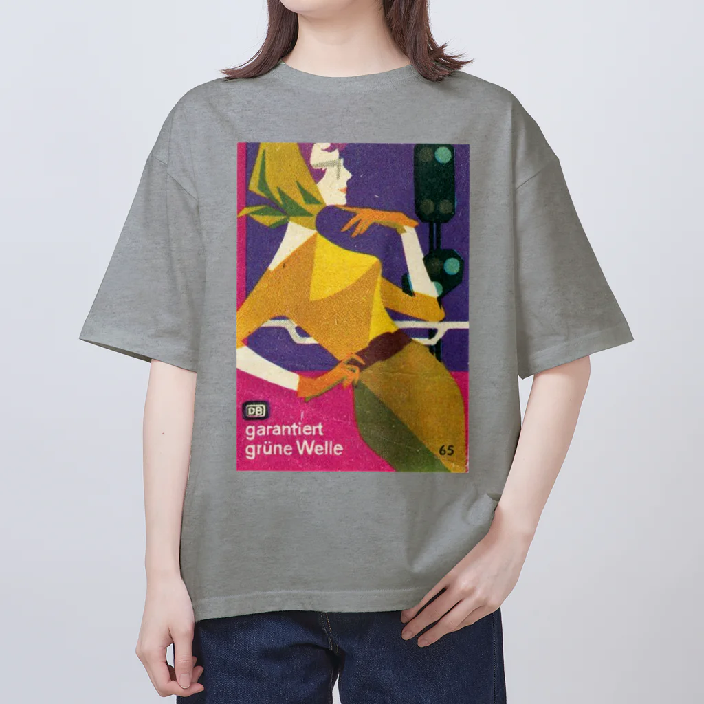 YS VINTAGE WORKSのドイツ国鉄 DB レディー1 寄りかかり オーバーサイズTシャツ