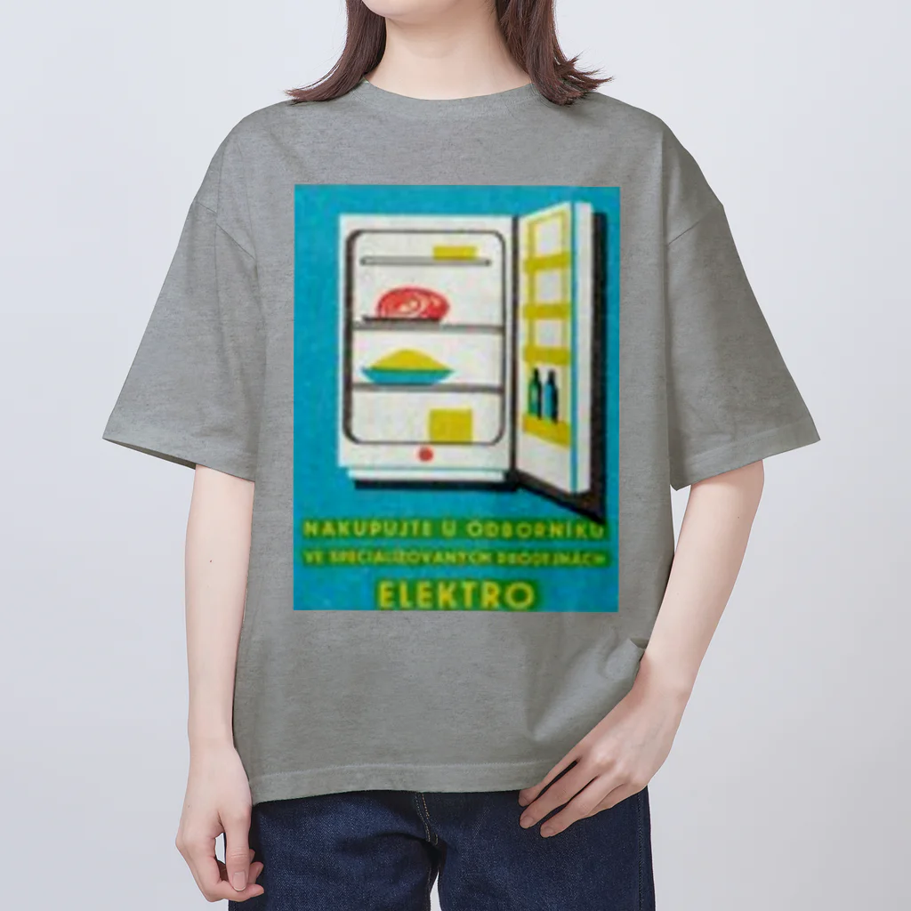 YS VINTAGE WORKSのチェコ　家電・冷蔵庫 オーバーサイズTシャツ