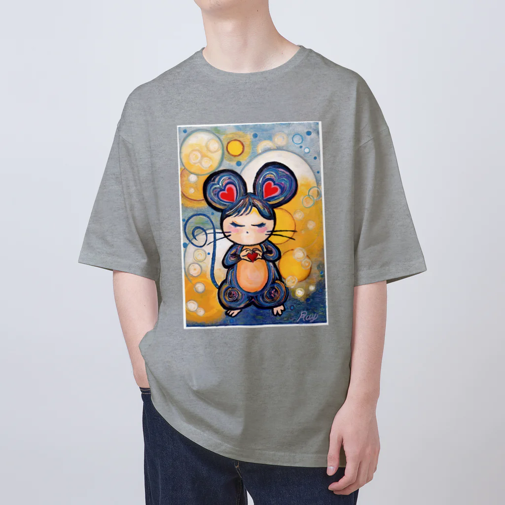 Ray_Webの願いを叶えマウス オーバーサイズTシャツ