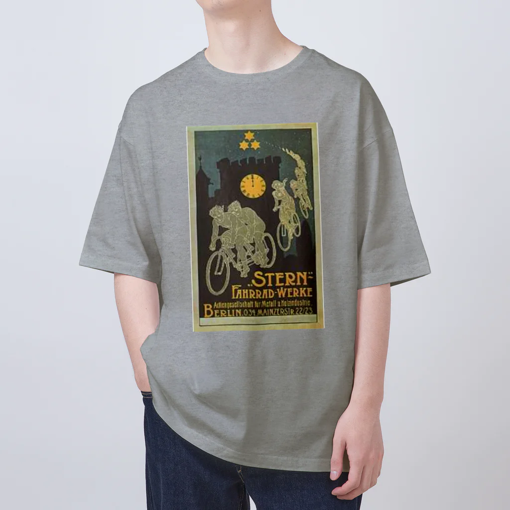 YS VINTAGE WORKSの自転車 in 夜の ベルリン オーバーサイズTシャツ