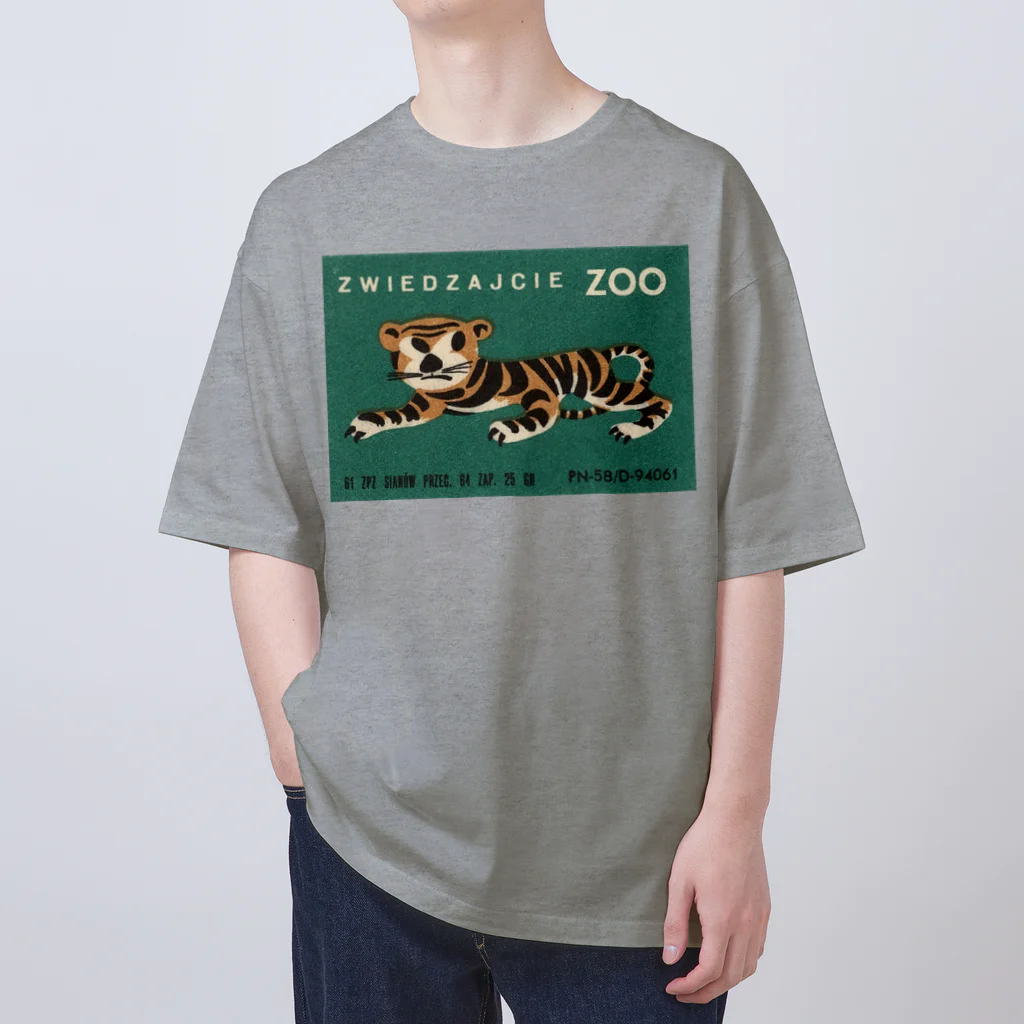 YS VINTAGE WORKSのポーランド動物園　今年の干支！虎 オーバーサイズTシャツ