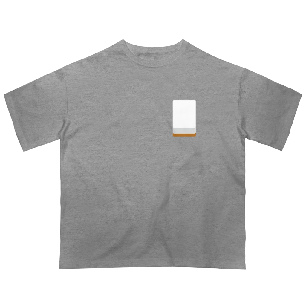 キッズモード某の白 ( 麻雀グッズ ) Oversized T-Shirt