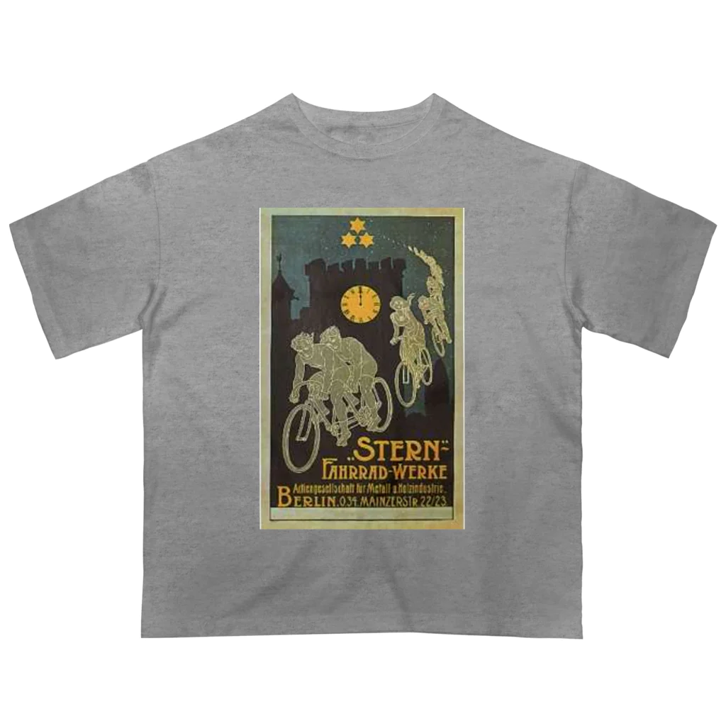 YS VINTAGE WORKSの自転車 in 夜の ベルリン オーバーサイズTシャツ