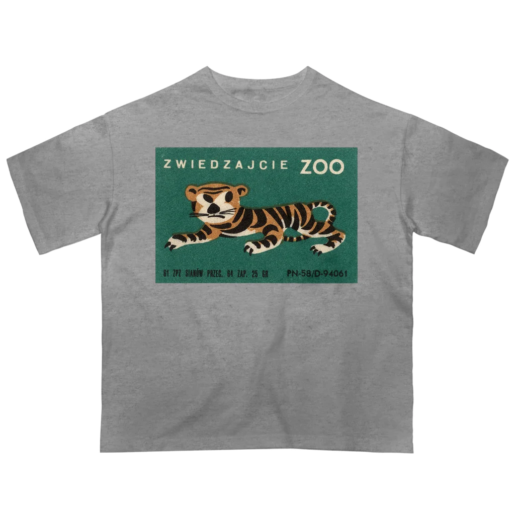 YS VINTAGE WORKSのポーランド動物園　今年の干支！虎 オーバーサイズTシャツ