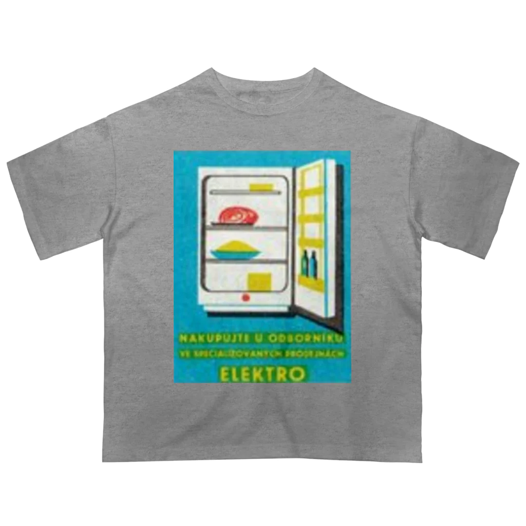 YS VINTAGE WORKSのチェコ　家電・冷蔵庫 オーバーサイズTシャツ