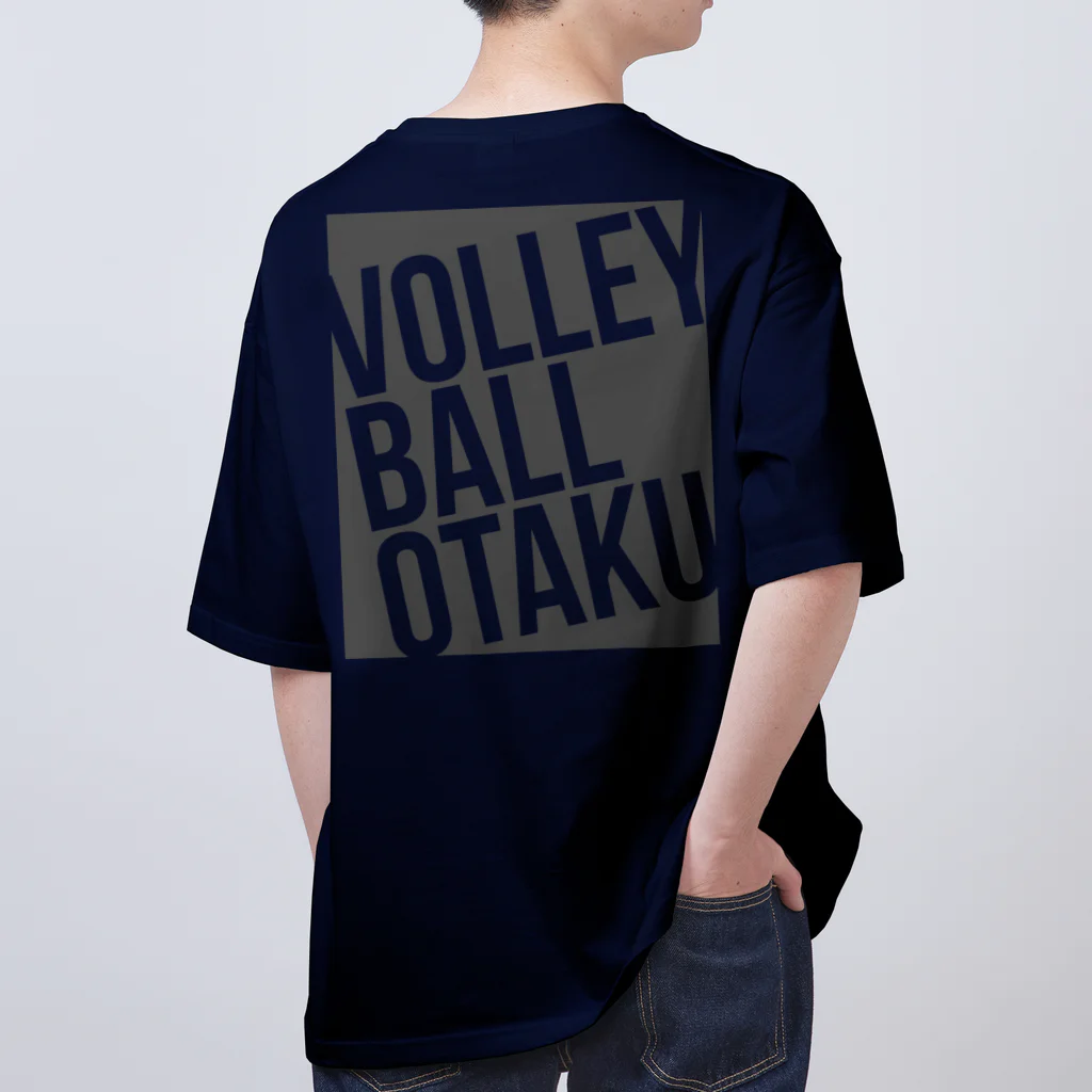 unyounyounyoのVOLLEY BALL OTAKU(オタク)<濃灰> オーバーサイズTシャツ