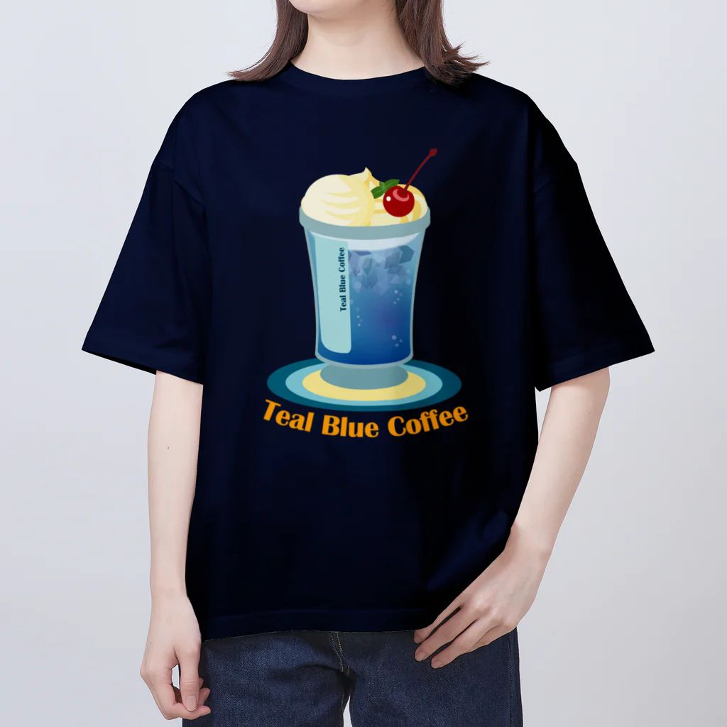 Teal Blue CoffeeのTeal Blue Hawaii オーバーサイズTシャツ