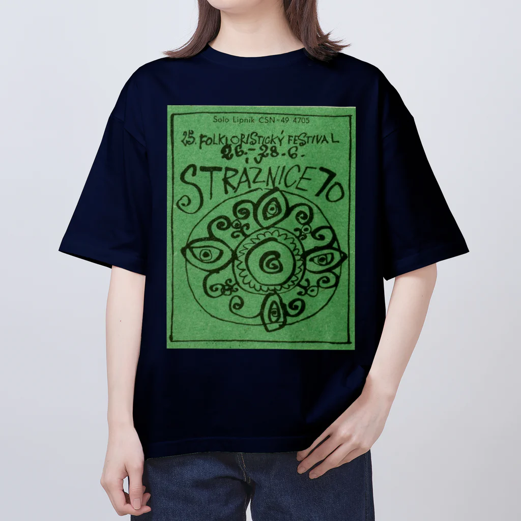 YS VINTAGE WORKSのチェコ・モラヴィア地方　フォークロア・フェスティバル Oversized T-Shirt