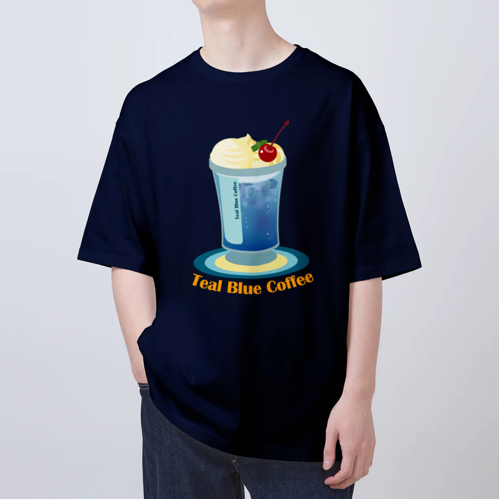 Teal Blue CoffeeのTeal Blue Hawaii Oversized T-Shirt