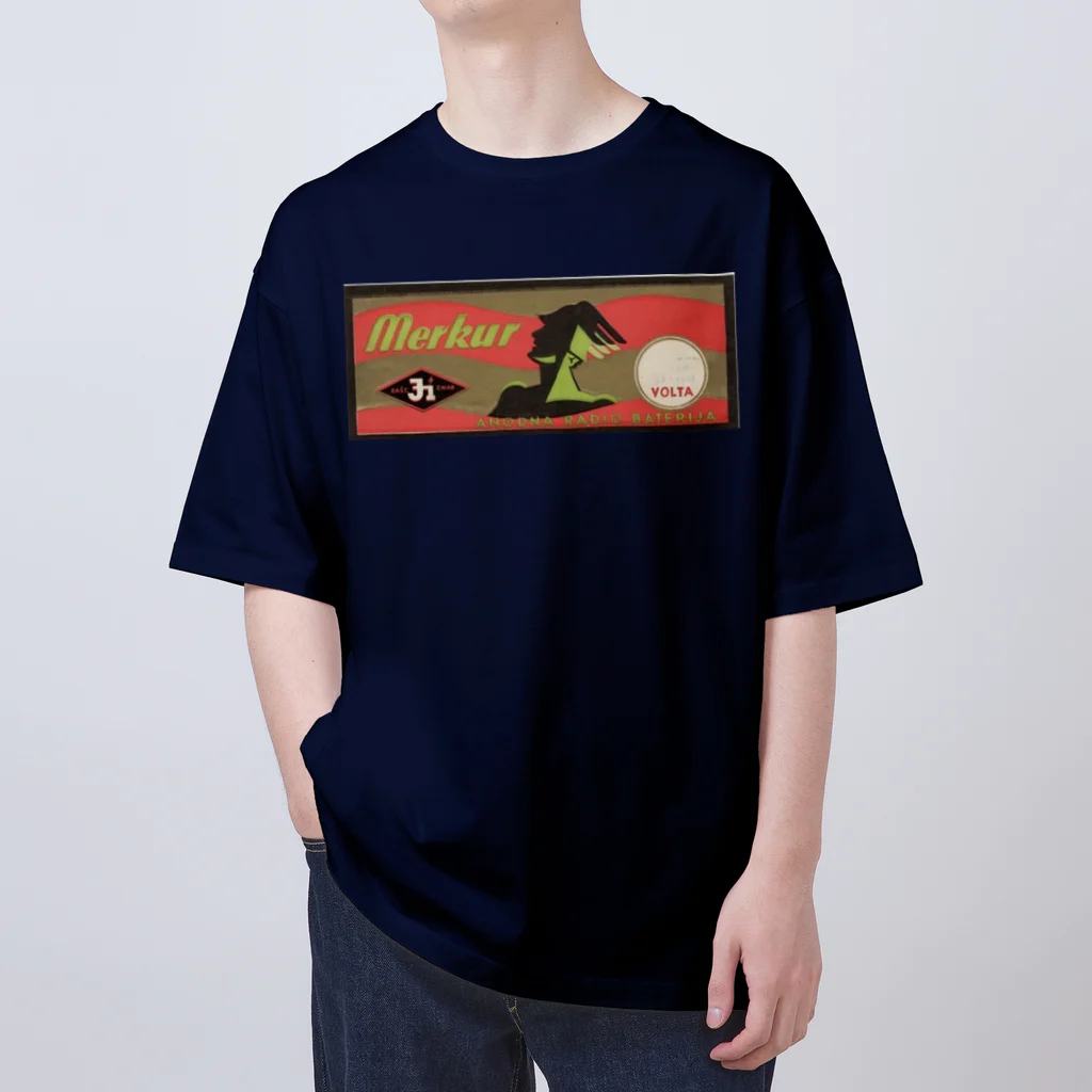 YS VINTAGE WORKSのユーゴスラビア　1930年代 Merkur オーバーサイズTシャツ