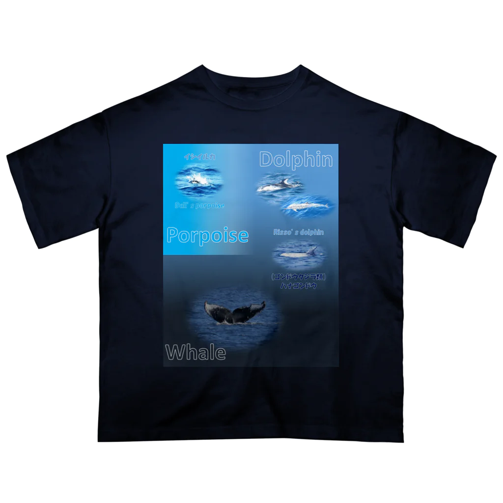 L_arctoaのイルカとクジラの違い Oversized T-Shirt
