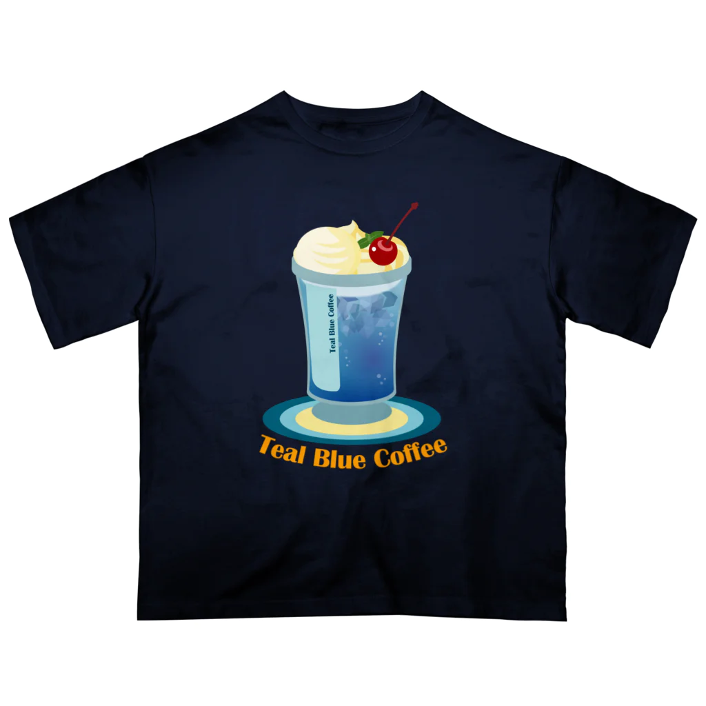 Teal Blue CoffeeのTeal Blue Hawaii Oversized T-Shirt