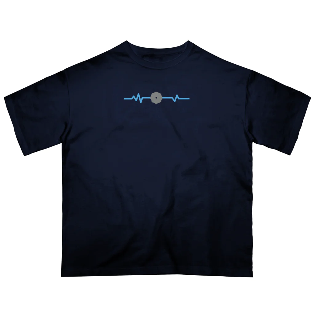 cosmicatiromの歯車　パターン2 オーバーサイズTシャツ