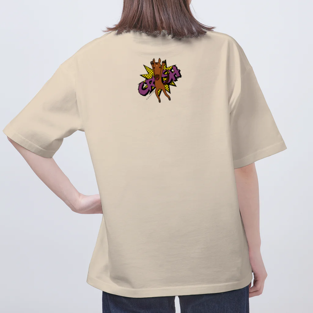 ウッチー組のアメコミ風うまーず Oversized T-Shirt