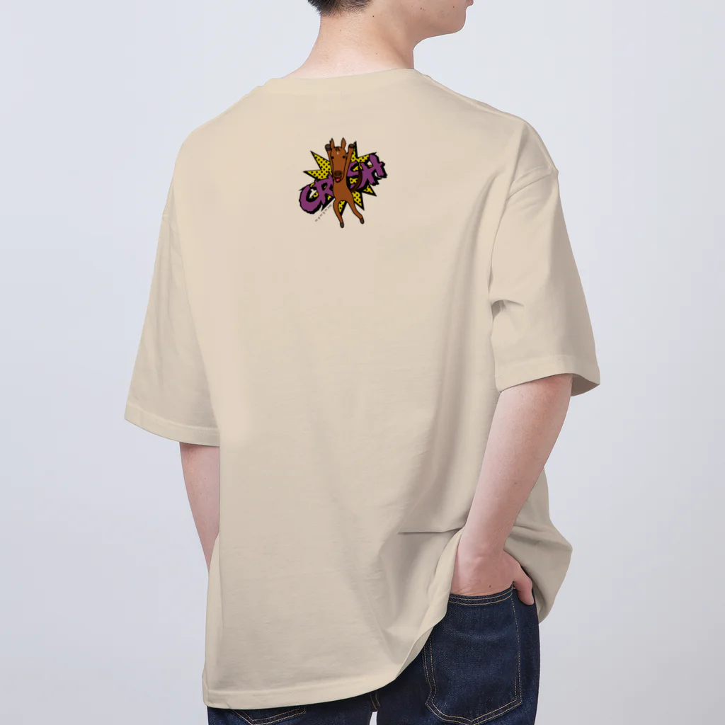 ウッチー組のアメコミ風うまーず Oversized T-Shirt