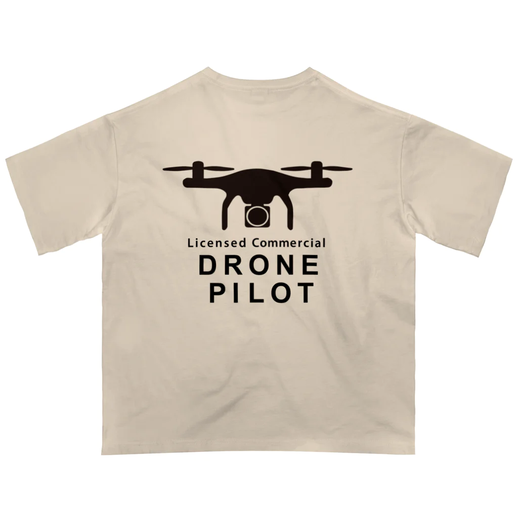 TRADECOM JAPANのDrone Pilot #0001 Oversized T-Shirt