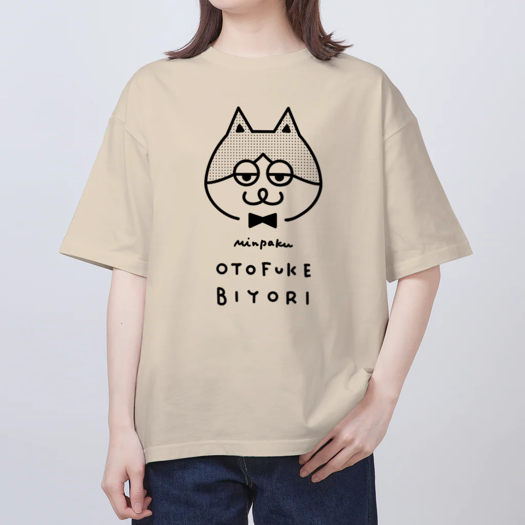 猫支配人 コタロウ【公式】のゆったり着れるにゃ！全5色「猫支配人 コタロウ」 オーバーサイズTシャツ