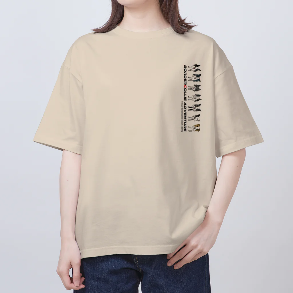 Bordercollie StreetのBCA9-6 Oversized T-Shirt