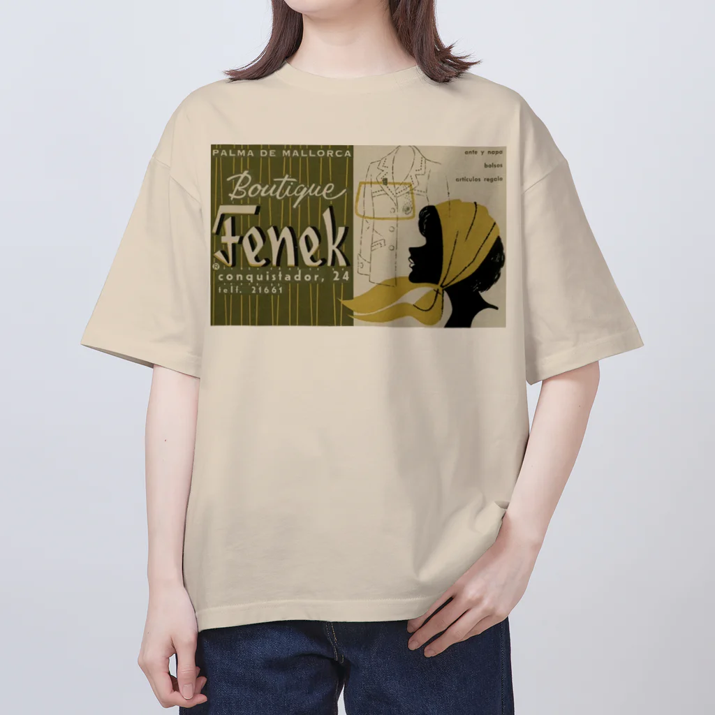 YS VINTAGE WORKSのスペイン・マヨルカ島パルマ　Boutique Fenek 1960S オーバーサイズTシャツ