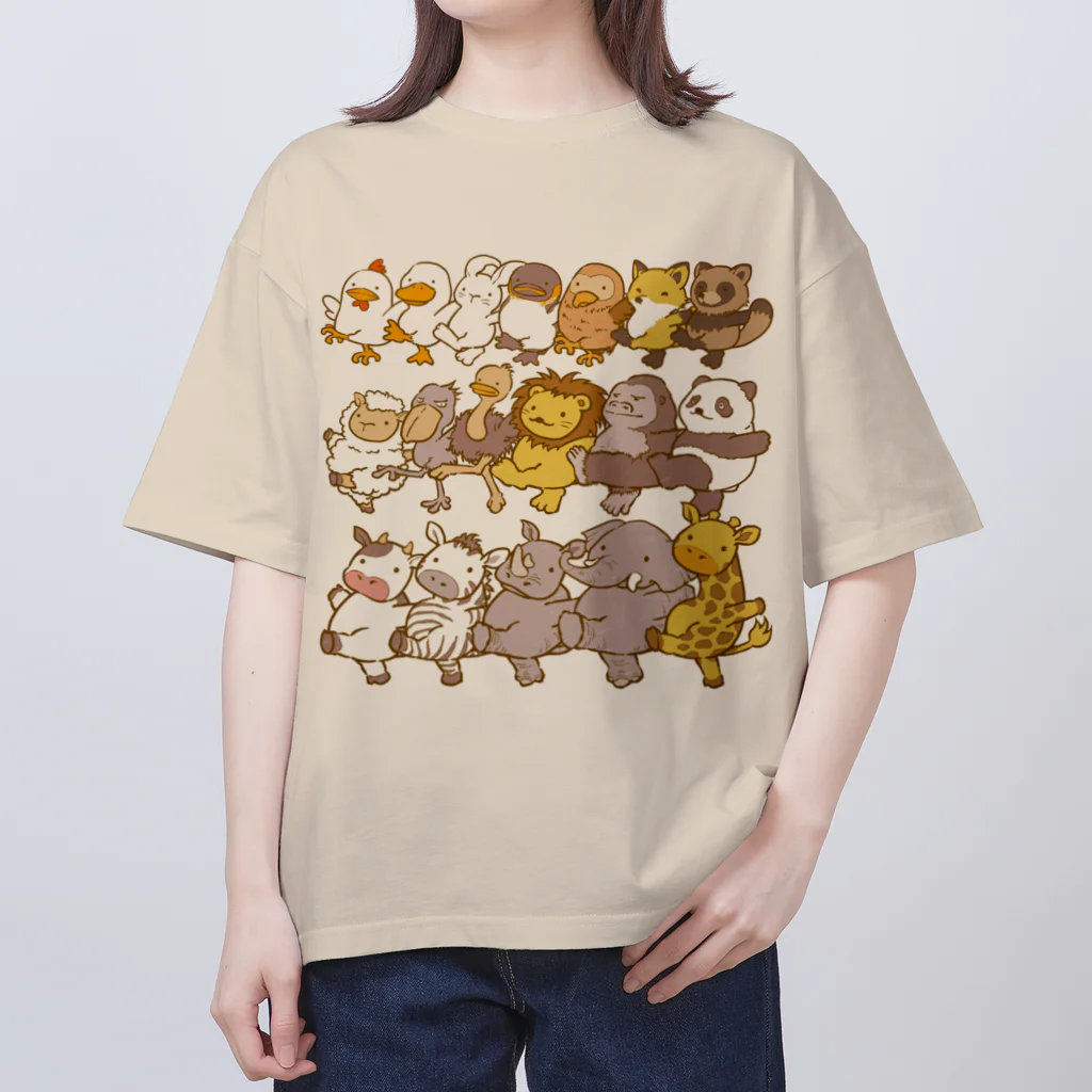 だちょう2020のハッピーダンス Oversized T-Shirt