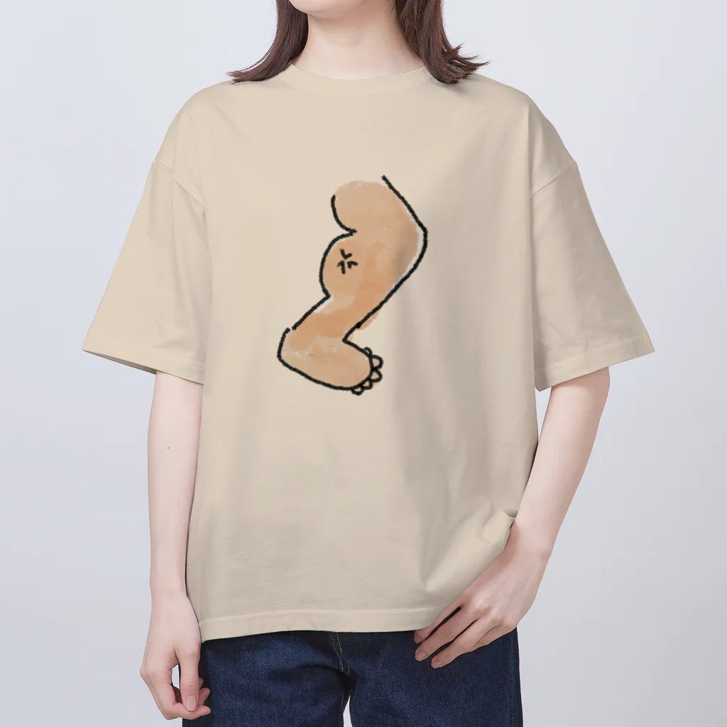 grandeviolaDESIGNのふくらはぎマン Oversized T-Shirt