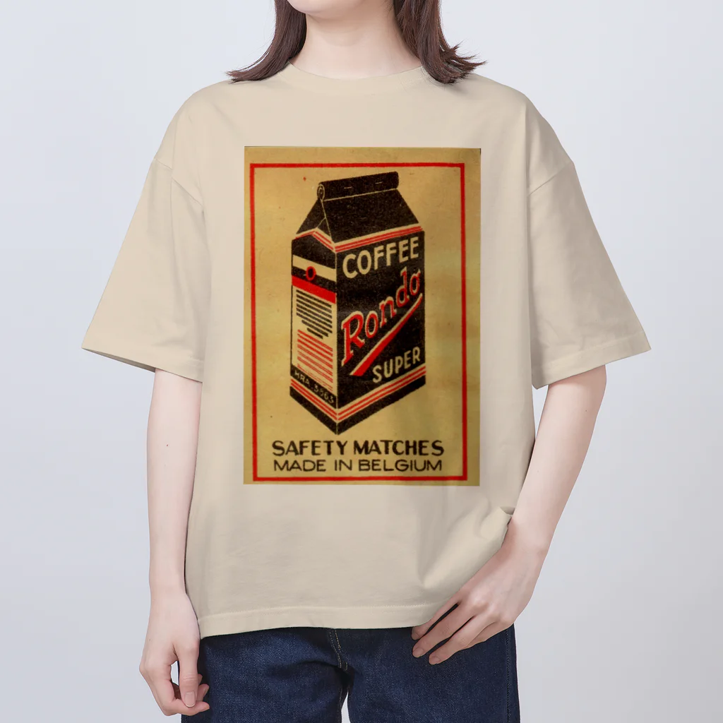 YS VINTAGE WORKSのベルギー　珈琲パック Oversized T-Shirt