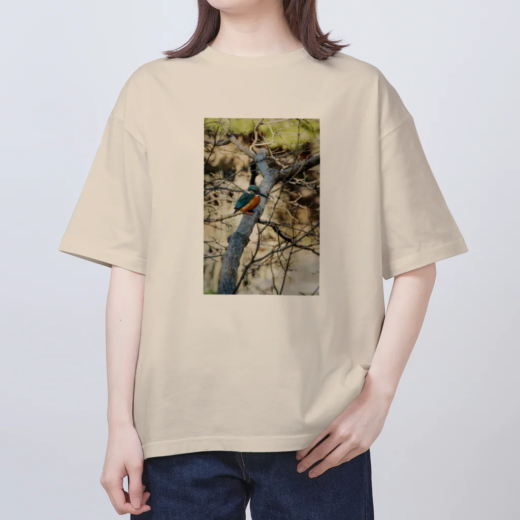 TORI TORI SHOPのカワセミ Oversized T-Shirt