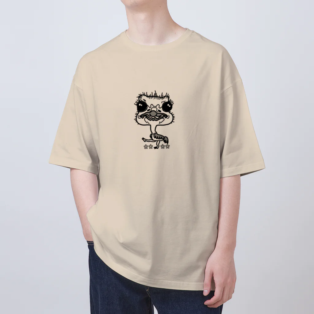 とりぼんのダチョウさん オーバーサイズTシャツ