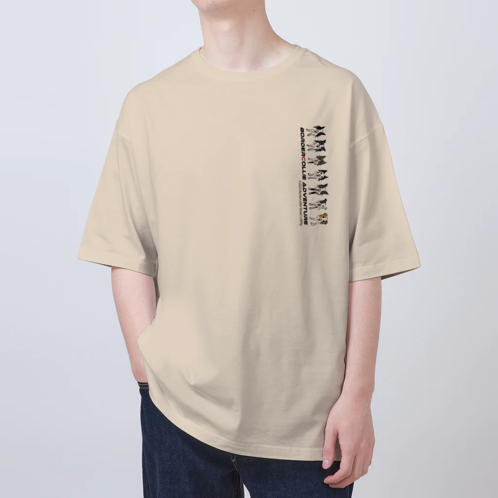 Bordercollie StreetのBCA9-6 Oversized T-Shirt