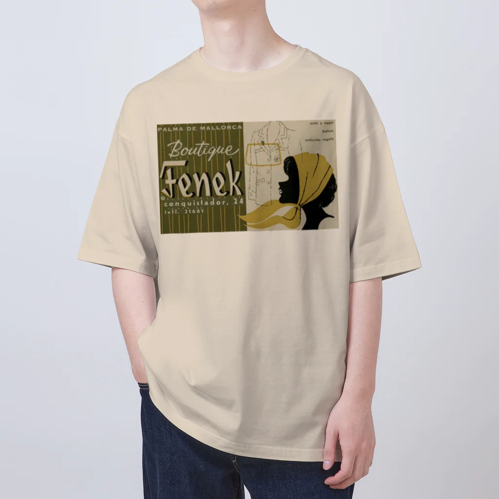 YS VINTAGE WORKSのスペイン・マヨルカ島パルマ　Boutique Fenek 1960S オーバーサイズTシャツ