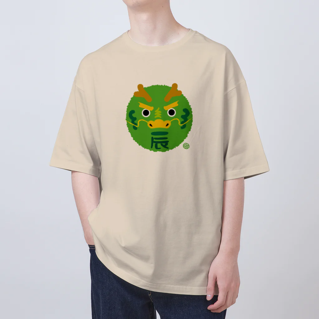 Atelier Pomme verte の竜の顔 Oversized T-Shirt