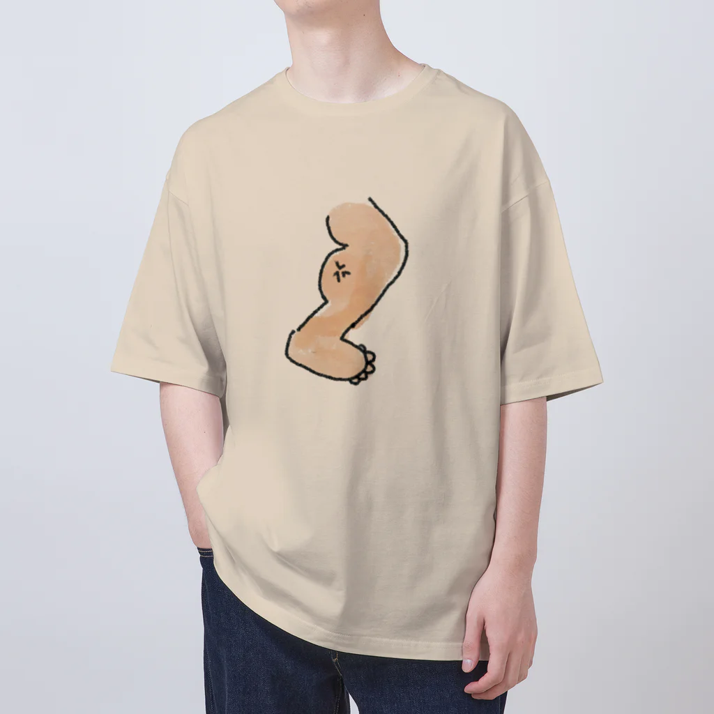 grandeviolaDESIGNのふくらはぎマン Oversized T-Shirt