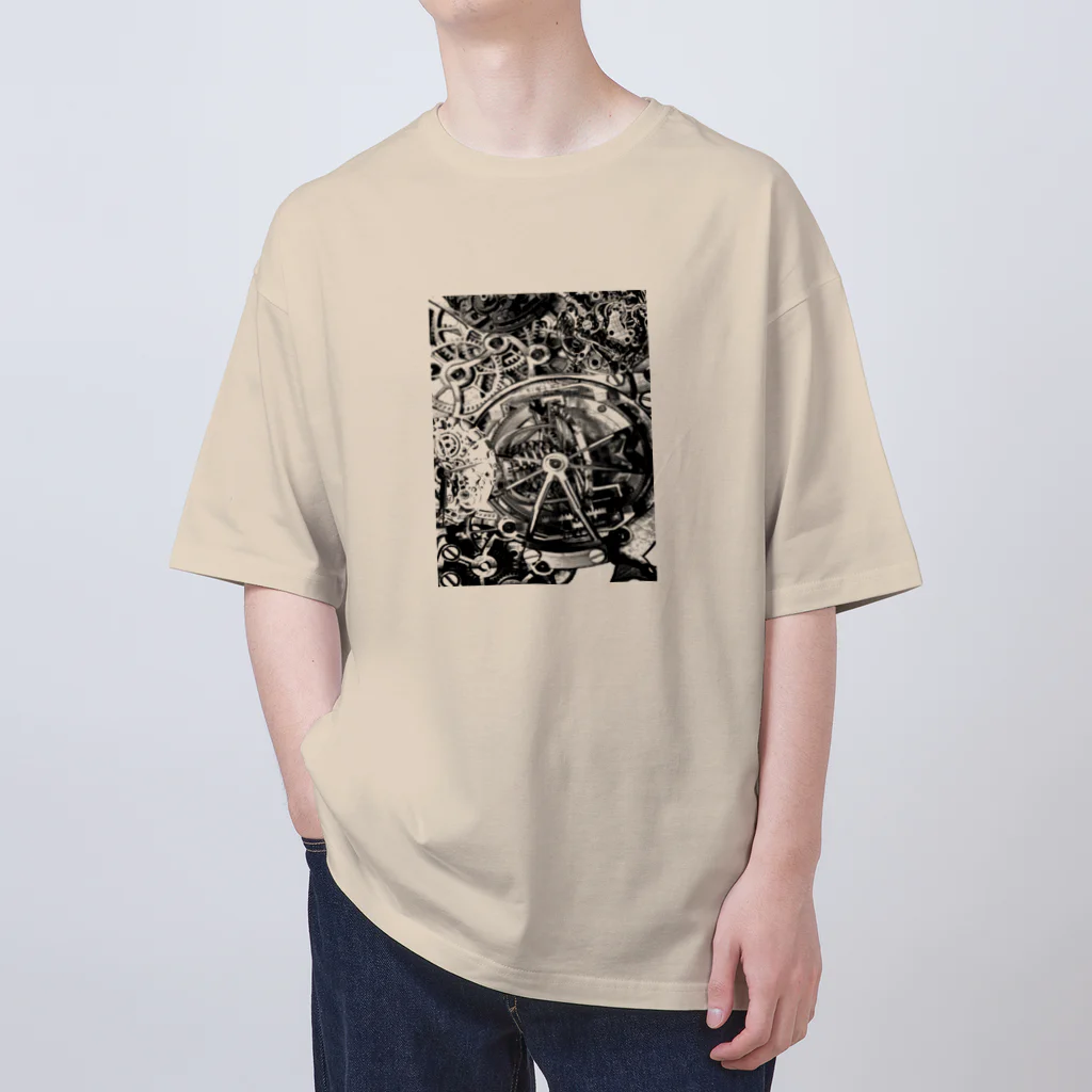 みにゃ次郎のMysterious(Ｂ) オーバーサイズTシャツ