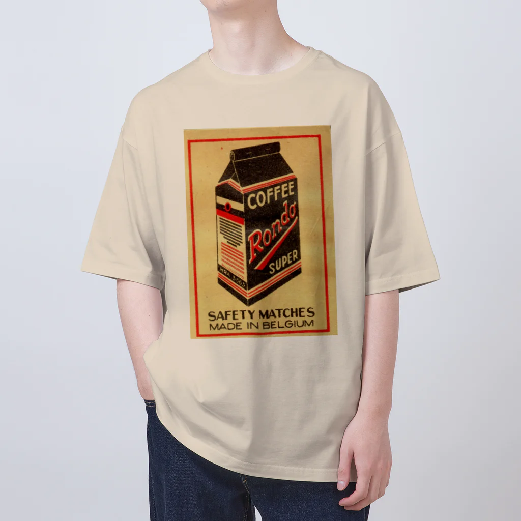 YS VINTAGE WORKSのベルギー　珈琲パック Oversized T-Shirt