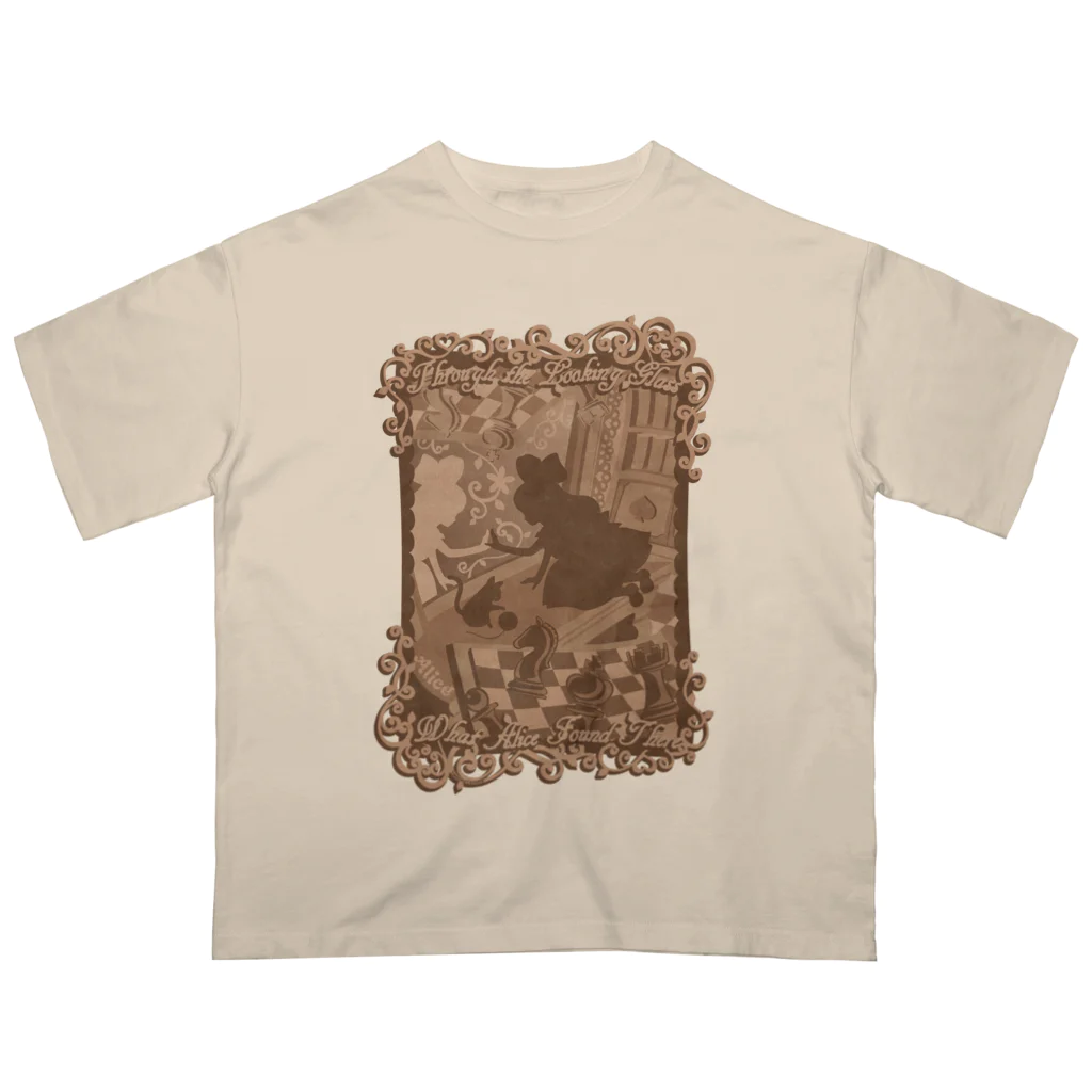 tammytammyの鏡の国のアリス・アンティーク オーバーサイズTシャツ
