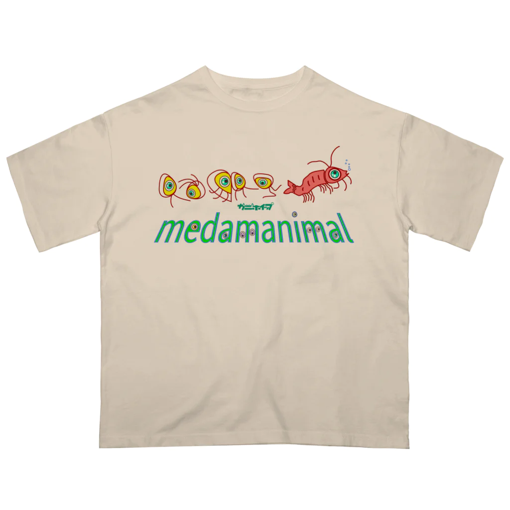 カニホイップのmedamanimal オーバーサイズTシャツ