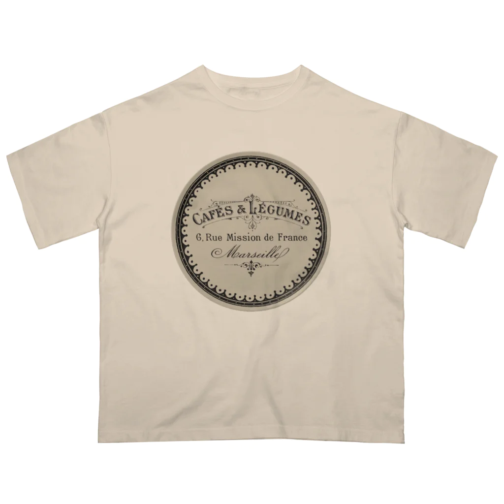 YS VINTAGE WORKSのフランス・マルセイユ CAFE Marseille  Oversized T-Shirt